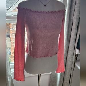 Long Sleeve Crop Top